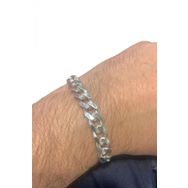 MaGümüş 925 Gümüş 8 mm Kalın Gurmet Erkek Zincir Bileklik