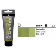 Maimeri Acrilico 331 Olive Green 200 ml Akrilik Boya
