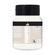 Maimeri Acrilico No:017 Platinium White 500ml Akrilik Boya