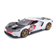 Maisto 1:18 2021 Model Ford GT Heritage Edition Beyaz Model Araba
