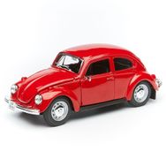Maisto 1:24 Kırmızı Volkswagen New Beetle Oyuncak Araba
