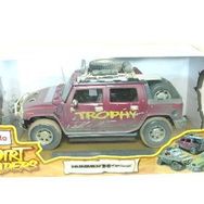 Maisto Hummer H2 Sut Concept 1:18 Dirt Riders Kırmızı Model Araba