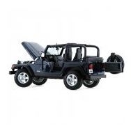 Maisto MAIS-31663-4 1:18 Wrangler Rubicon Jeep Model Araba S-E Lacivert