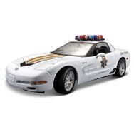 Maisto MAIS/31383 1:18 Corvette Z06 Police Model Araba