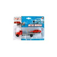 Maisto MAY/15211-4 Fresh Metal Fmr Flatbed Ve RV770 Taşıyıcı Tır Model Araç