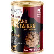 Majo Kuzu Etli Sebzeli 400 gr Konserve Köpek Maması