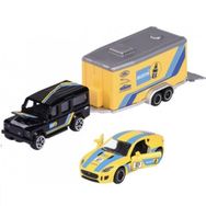 Majorette 110 212053111 Land Rover Defender Car Trailer