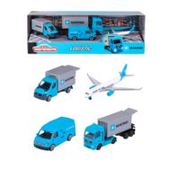 Majorette 212057290 Maersk 4'lü Araba Seti