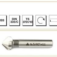Makina Takım 16 mm 60 Drc Hss Dın 334/c Havşa Freze
