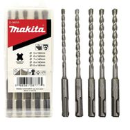Makita D-38255 Sds Plus Kırıcı Delici Matkap Uç Seti 5 Parça