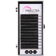 Maklora İpek D Kıvrım 0.10 Kalınlık 9 mm Uzunluk Kirpik