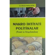 Makro İhtiyati Politikalar Mümin Atalay Çetin