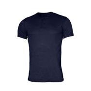 Malabadi Yaz Serinliği Lacivert Düğmeli Erkek T-Shirt