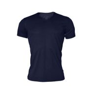 Malabadi Yaz Serinliği Lacivert V Yaka Erkek T-Shirt