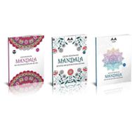 Mandala Zor Desenler Büyükler Için Boyama Kitabı - Akıllı Adam Yayınları