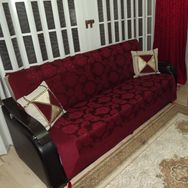 Mandaş 200x170 Bordo Milenyum Saraylı Lüx Kolsuz Çekyat Örtüsü