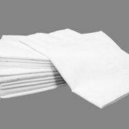 Mandaş 50x70 cm 10'lu Beyaz Pamuklu Fermuarlı Yastık Astarı