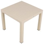 Mandella 90x90 cm Elit Rattan Çöl Beji Masa