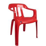 Mandella Kırmızı 4'lü Plastik Sandalye