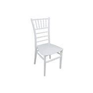 Mandella Silver Tifany 2 Adet Beyaz Sandalye