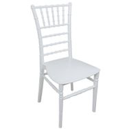 Mandella Silver Tifany 6 Adet Beyaz Sandalye