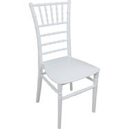 Mandella Silver Tifany Beyaz Sandalye