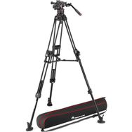 Manfrotto MVK612TWINFA Nitrotech Fast Twin Video Tripodu ve Çanta