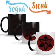 Mangekyou Sharingan Sasuke Sihirli Porselen Kupa