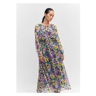 Mango Woman Dokuma çiçekli elbise