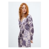 Mango Woman Saten Batik Elbise