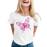 MaNMaNing 2023 Sıcak Gül Rengi Neon Kısa Kollu O Yaka Kadın T-shirt
