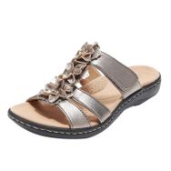 MaNMaNing Flip Flop Slingback Altın Düz Kayış Kadın Terlik