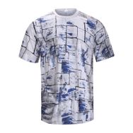 MaNMaNing Hipster Hip Hop Gri Kısa Kollu Baskılı Erkek T-shirt