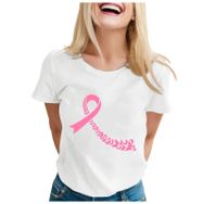 MaNMaNing MIT702-M401 Beyaz Baskılı Kısa Kollu Kadın T-shirt