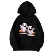 MaNMaNing MIT702-M49 Siyah Günlük Erkek Kapüşonlu Sweatshirt