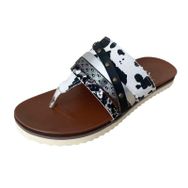 MaNMaNing Retro Flip Flop Beyaz Hafif Rahat Kadın Sandalet