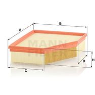 Mann C28037 Hava Filtresi