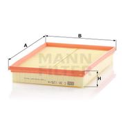 Mann C30125-4 Hava Filtresi