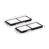Mann Filter Mazda 3 BL 2010-2013 Polen Filtresi
