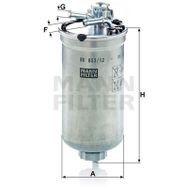 Mann Filter Seat Cordoba 1.4 TDI AMF 2003-2006 Yakıt Filtresi