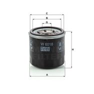 Mann W6018 Yağ Filtresi