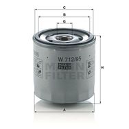 Mann W712/95 Yağ Filtresi