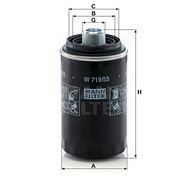 Mann W719/53 Yağ Filtresi