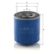 Mann W8017 Yağ Filtresi
