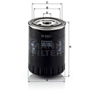 Mann W830/1 Yağ Filtresi