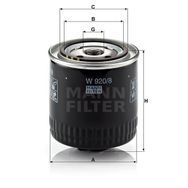 Mann W920/8 Yağ Filtresi