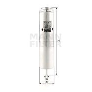 Mann WK5005/1Z Yakıt Filtresi