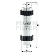 Mann WK6037 Yakıt Filtresi