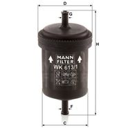 Mann WK613/1 Yakıt Filtresi