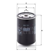 Mann WK731 Yakıt Filtresi